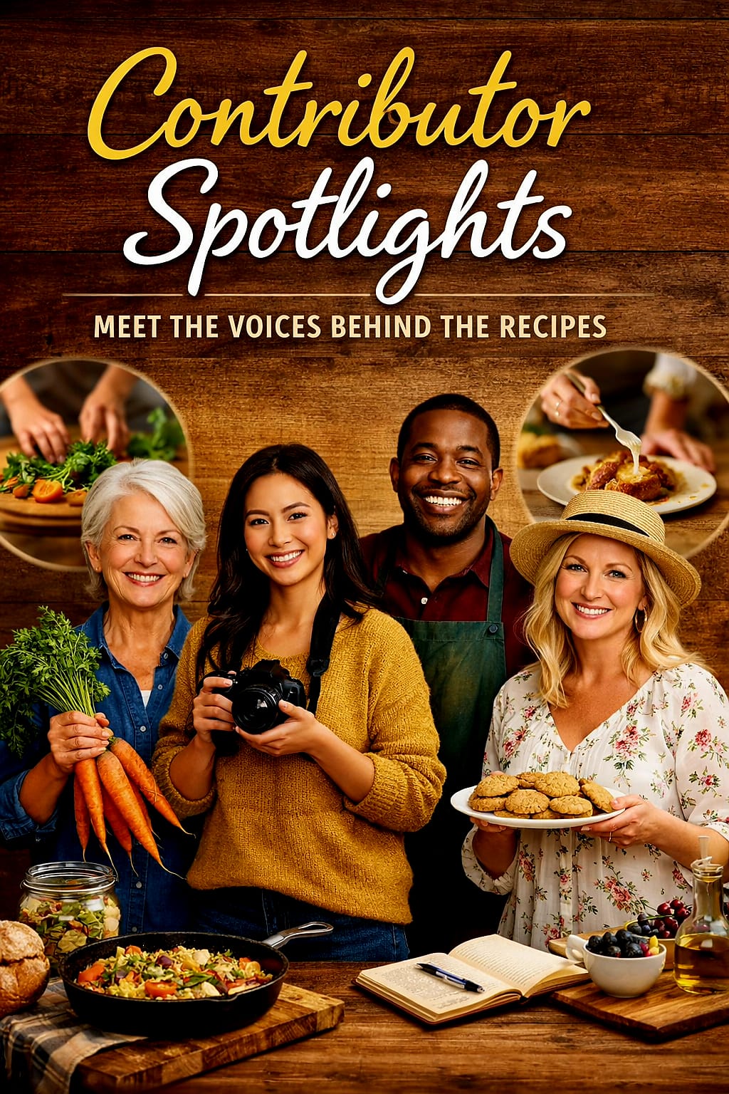 Contributor Spotlights – Meet the Voices Behind the Recipes