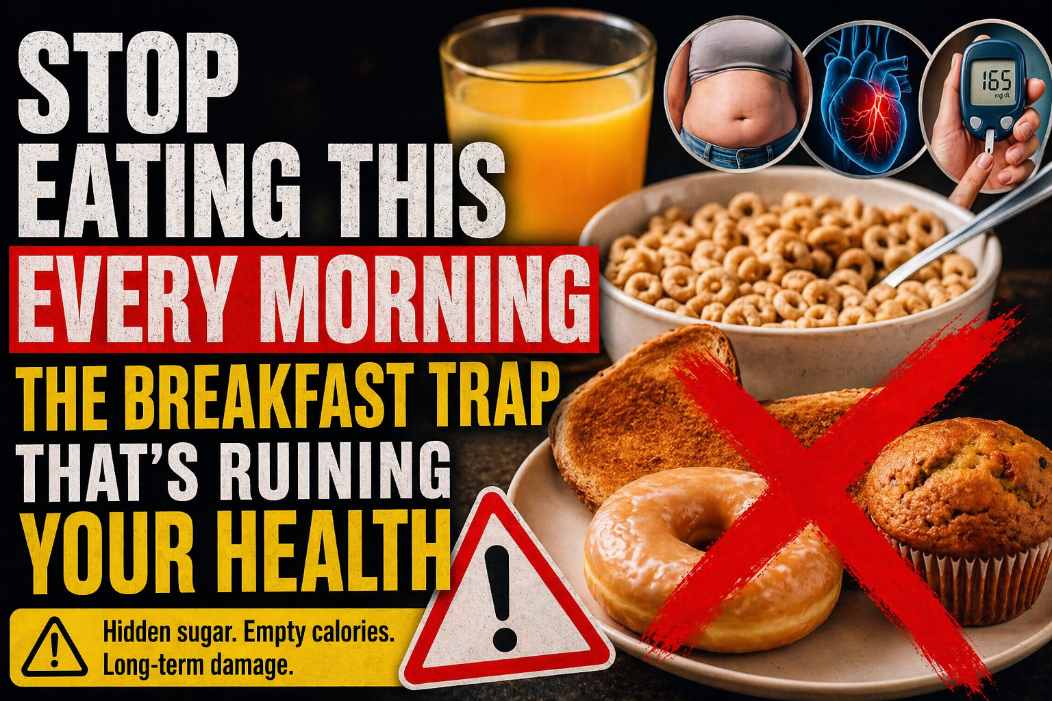 Stop Eating This Every Morning: The Breakfast Trap That’s Ruining Your Health